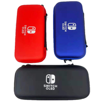 Nowy przenośny futerał EVA na przełącznik Nintendo OLED ochronny schowek na okulary pokrowiec na przełącznik OLED konsola podróżna przenośny pokrowiec 1